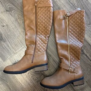 NWOT Tan Knee-High Boots